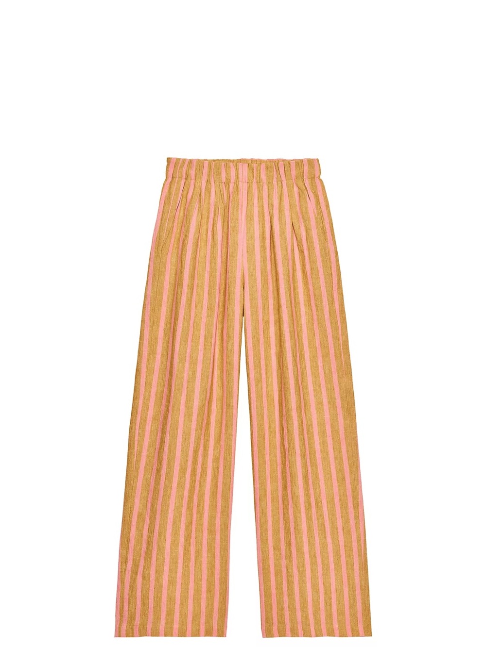 Zara Striped Linen Pants